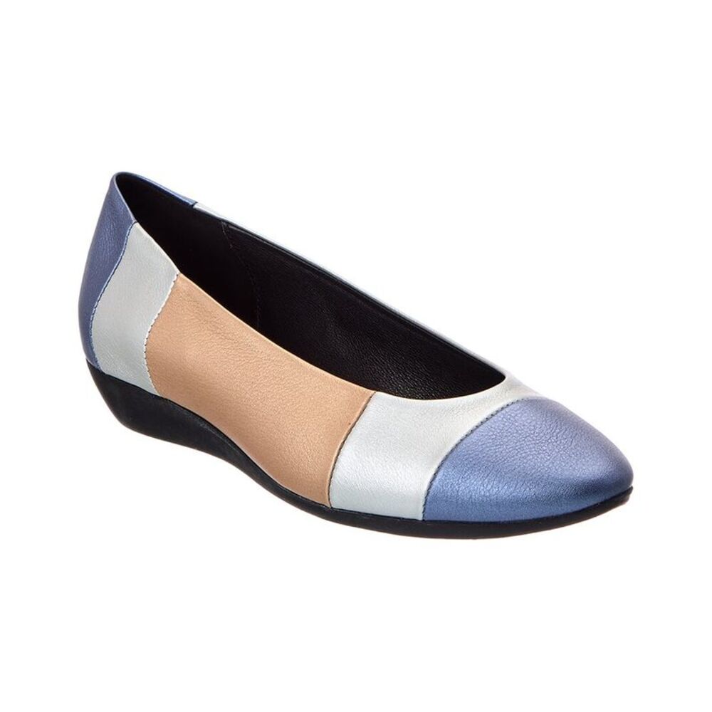Arche Onyoko Leather Flat, Blue